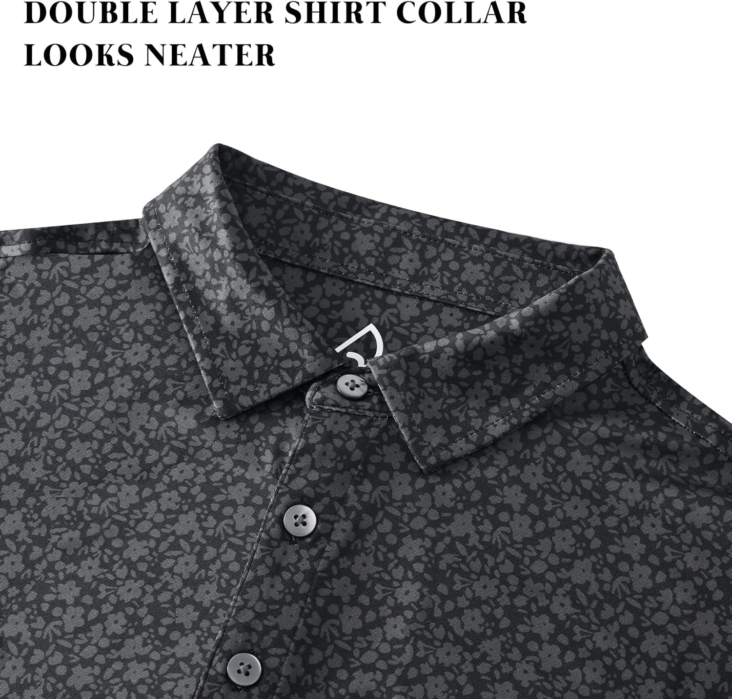 Mens Polo Shirts Fashion Print Mens Golf Shirt Dry Fit Mens Golf Polo Short Sleeve Quick Dry Funny Golf Shirt for Men